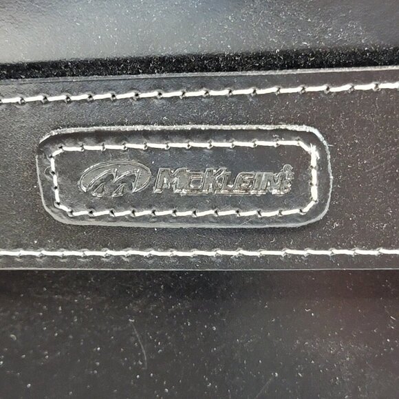 McKlein Verona Leather Laptop Briefcase - Picture 4 of 14